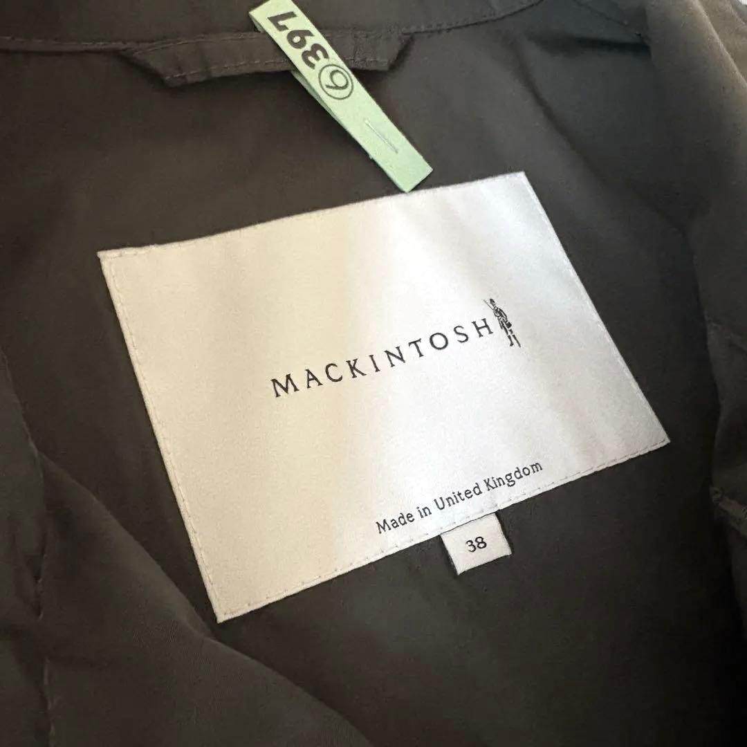 マッキントッシュ ナイロンコート 38 英国製 クリーニング済み
