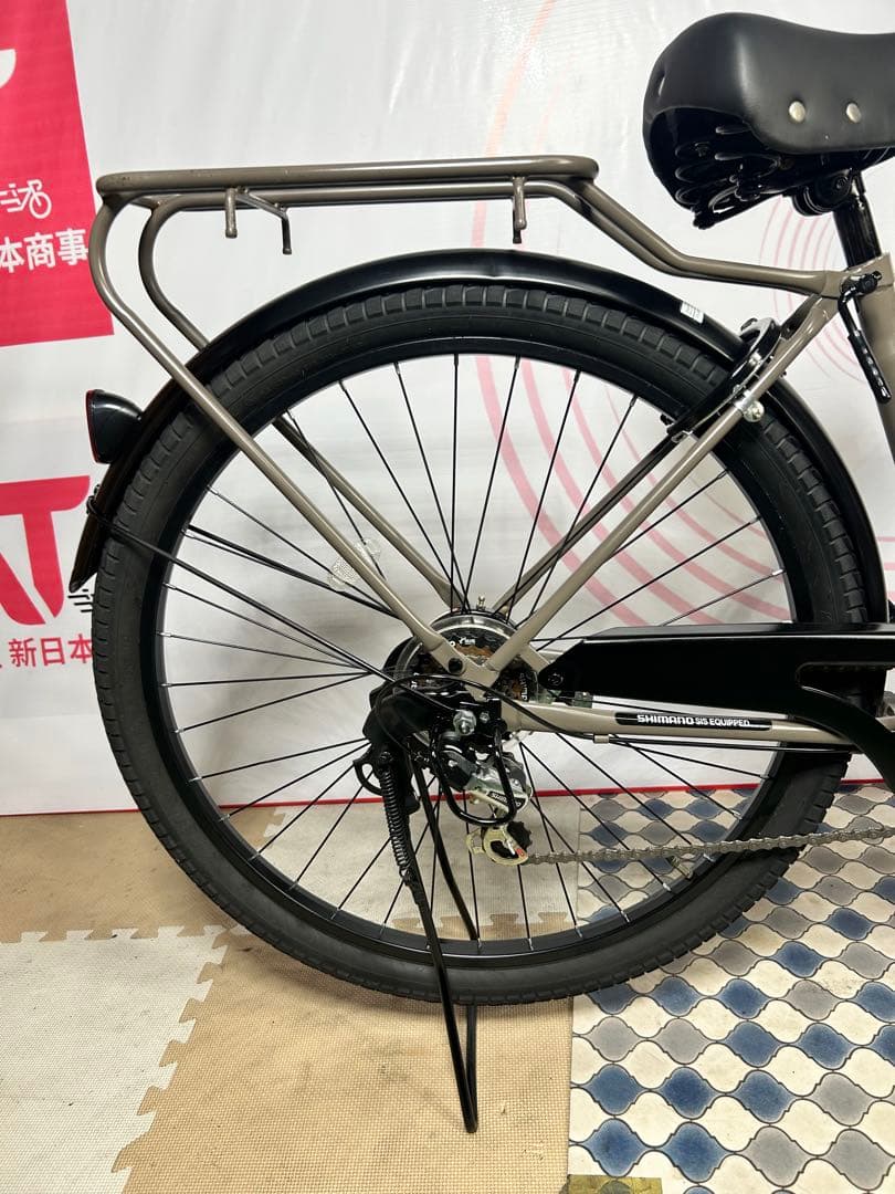 No.526 SOUTHERNPORT27.5型自転車シマノ外装６段オートライト