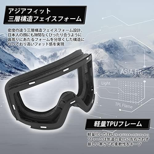 [FIRN] フィルン スノーゴーグル URANUS スキー スノーボード ゴm