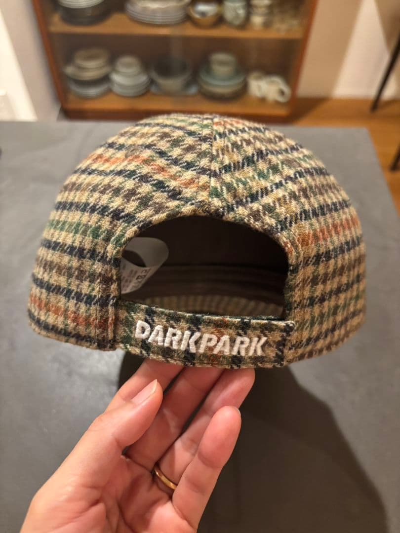Deuxieme Classe ダークパークCHECK BASEBALL CAP