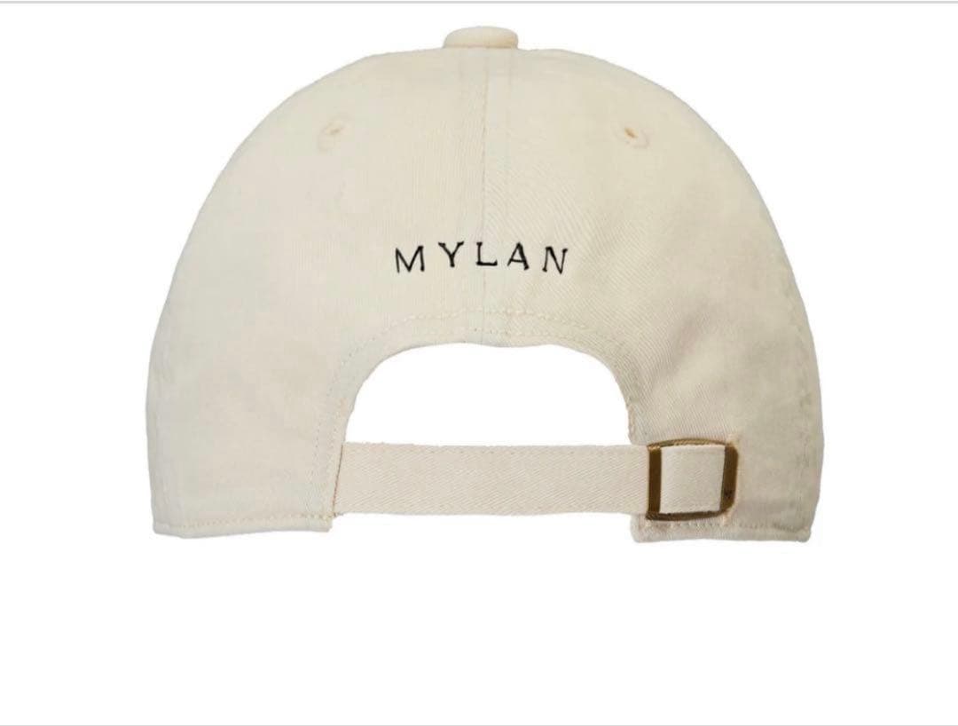 最終お値下げ　MYLAN Logo Cap by '47 クリーム