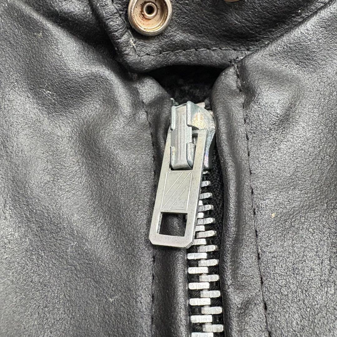 70s ストア系 Sears シアーズ シングルライダースレザージャケット