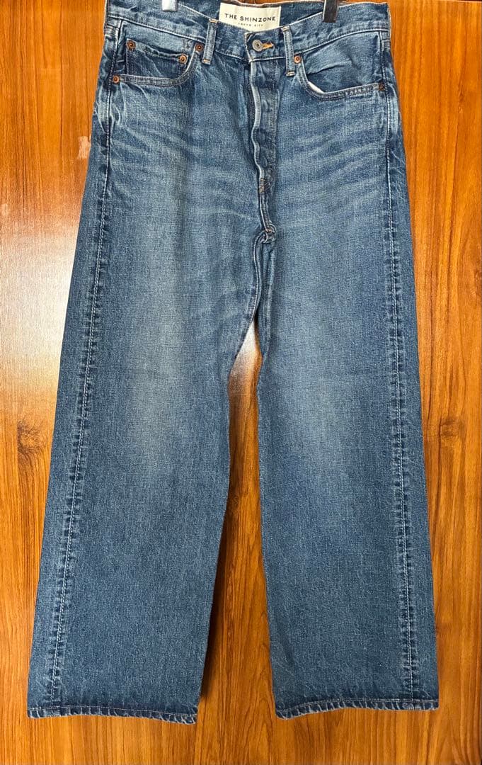 シンゾーンTHE SHINZONE BAGGY JEANS バギーデニム36