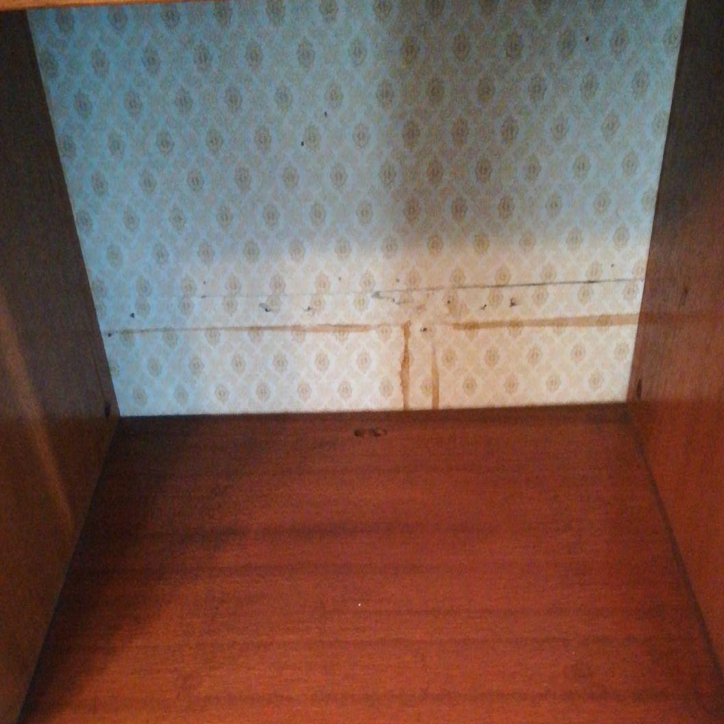 レトロ　ガラス扉家具