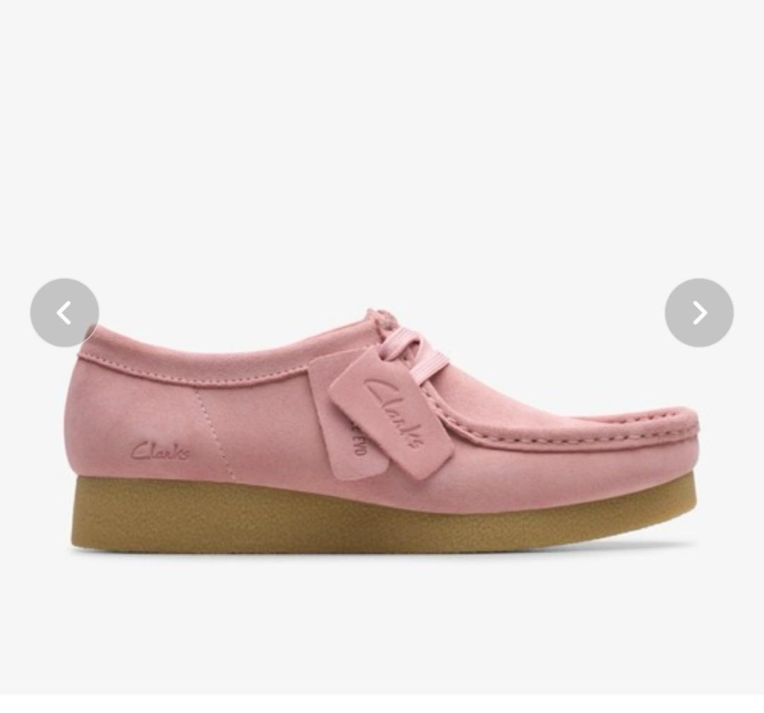 Clarks ワラビーEVO ピンク UK4 試着のみ 美品