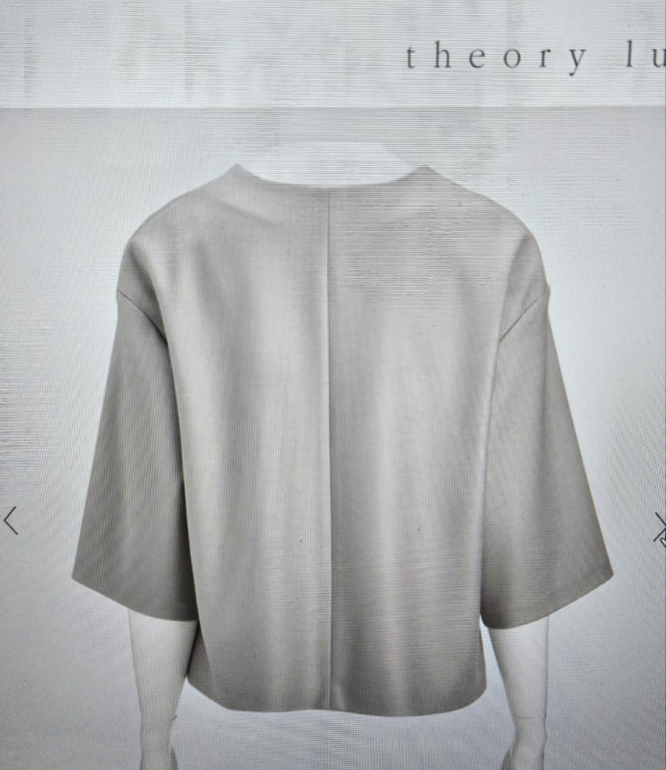 ◆theory luxe 24AW 【未使用】Vネックトップス 3,5万 秋準備