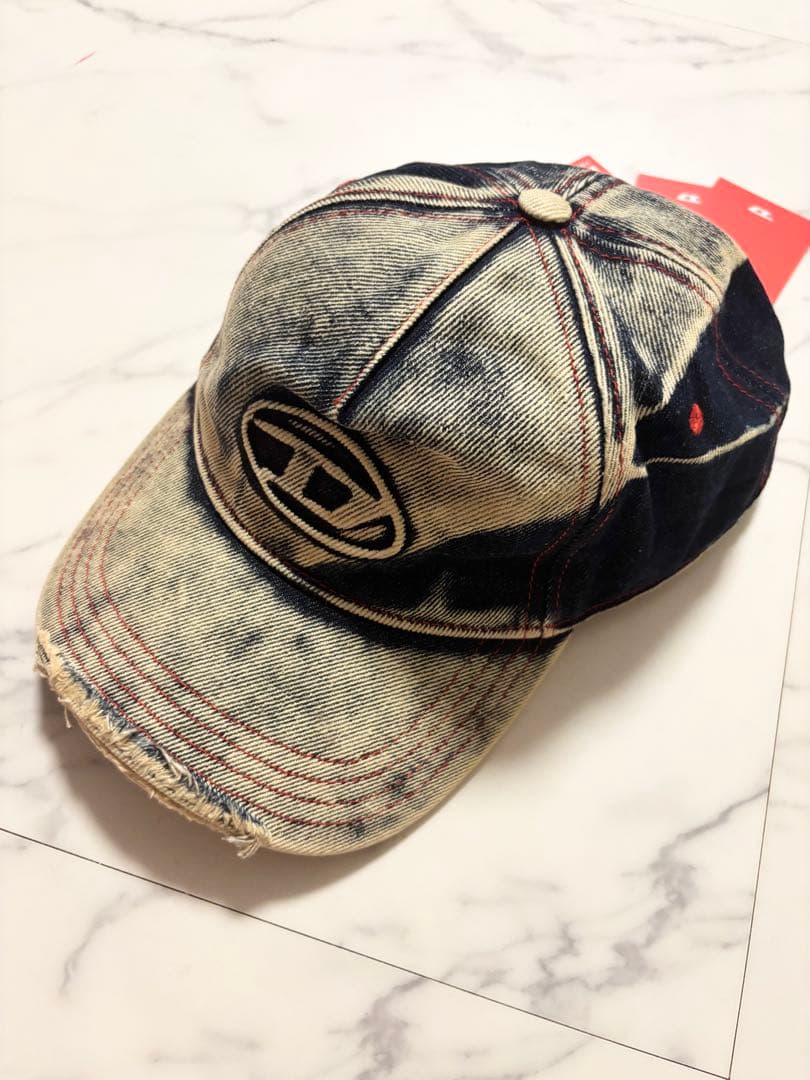 【新品・未使用】DIESEL/C-Seymon デニムキャップ