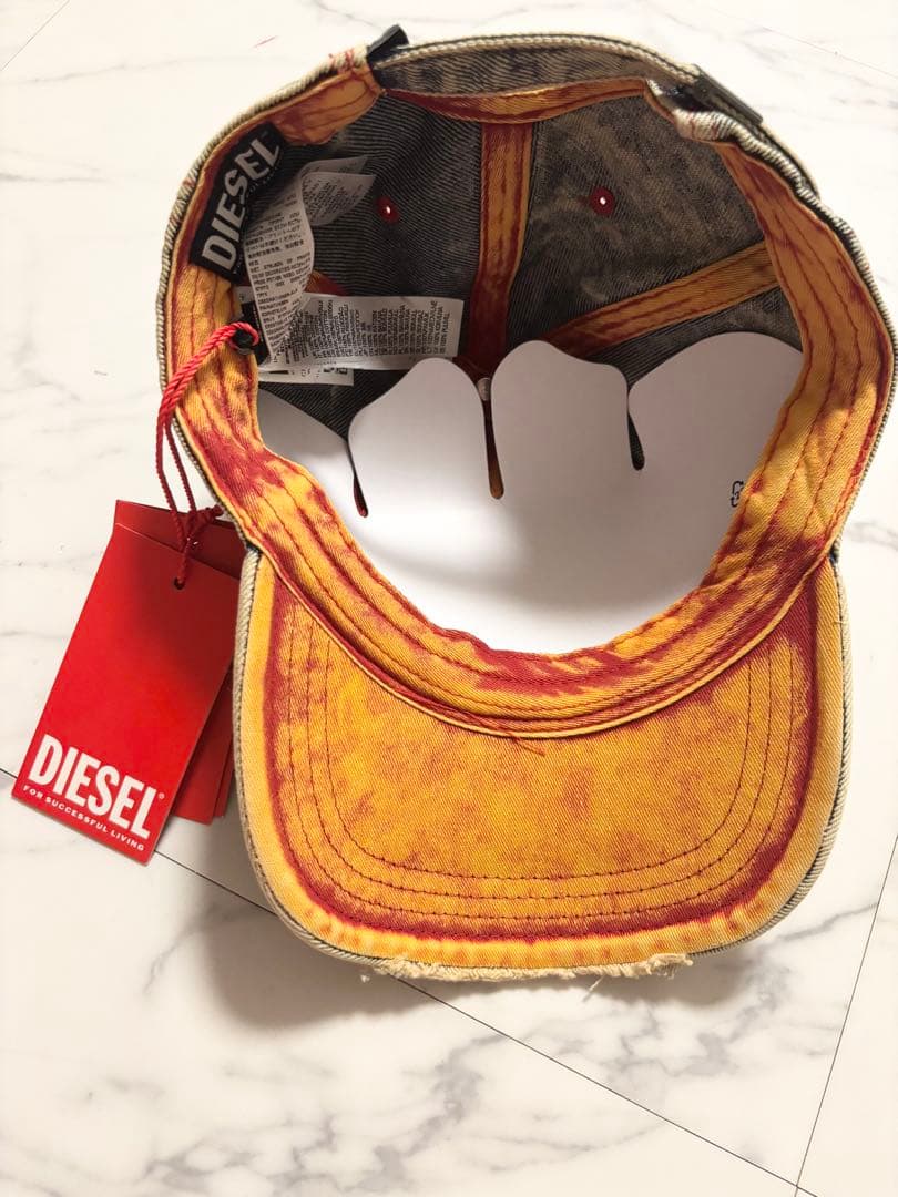 【新品・未使用】DIESEL/C-Seymon デニムキャップ