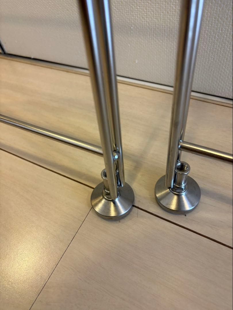 無印良品　ステンレスユニットシェルフ　追加用帆立　中　2セット