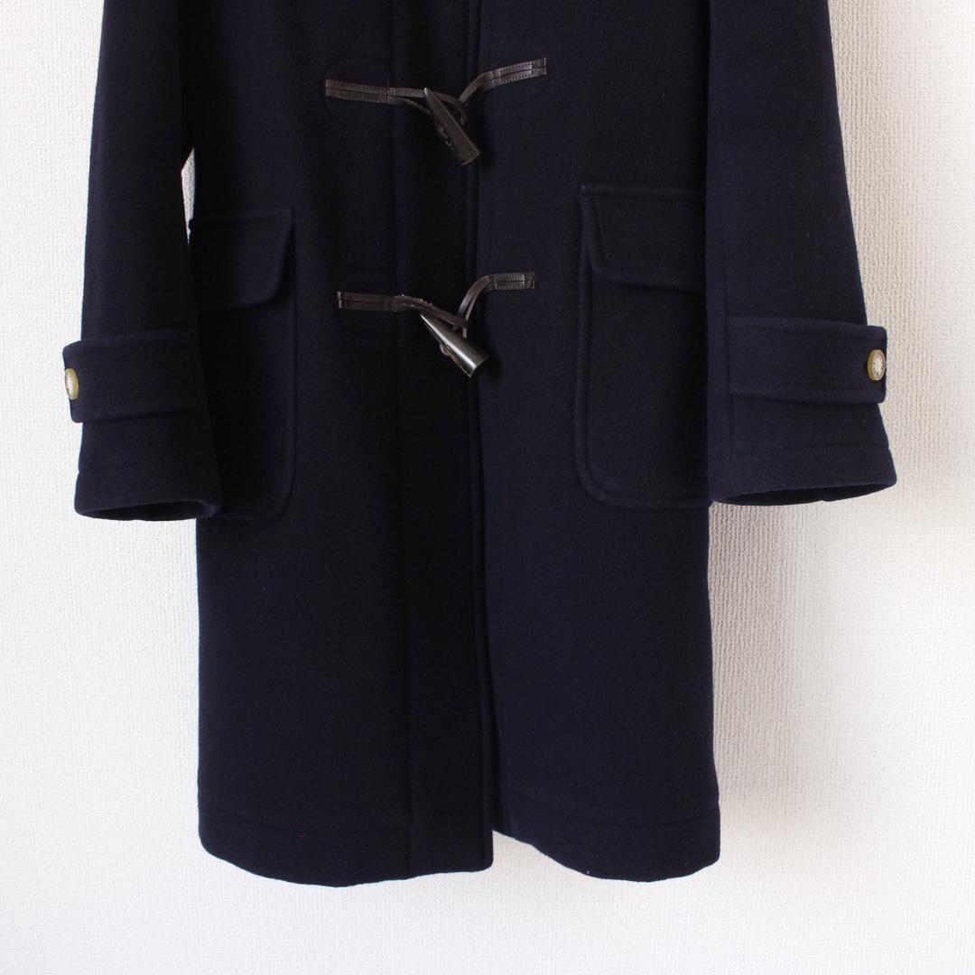 MACKINTOSH LONDON ダッフルコート L ネイビー フーディー