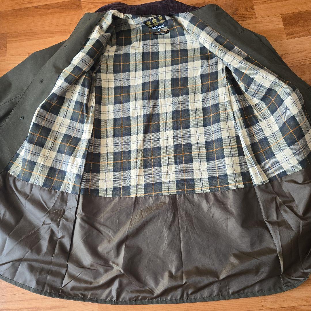 Barbour シングルブレステッドコート ノンオイル サイズ38