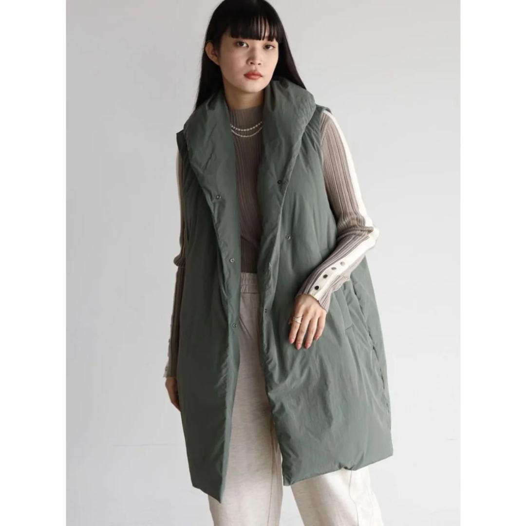 新品 パデットロングベスト ラディエイト ダウンベスト ヤマダヤ 軽量