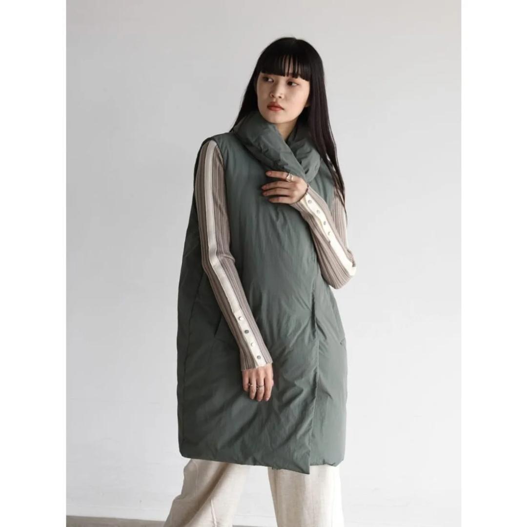 新品 パデットロングベスト ラディエイト ダウンベスト ヤマダヤ 軽量