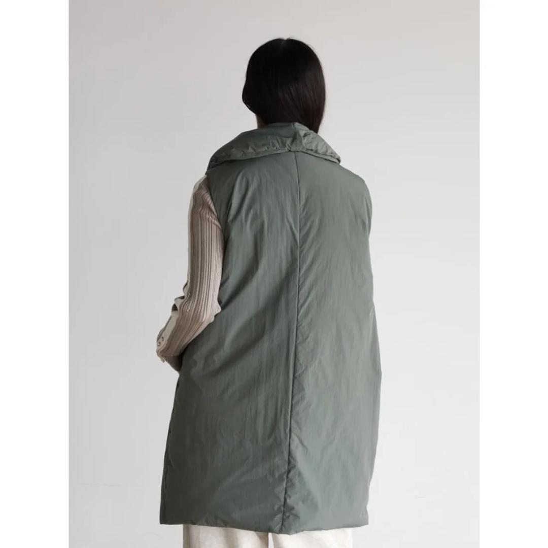 新品 パデットロングベスト ラディエイト ダウンベスト ヤマダヤ 軽量