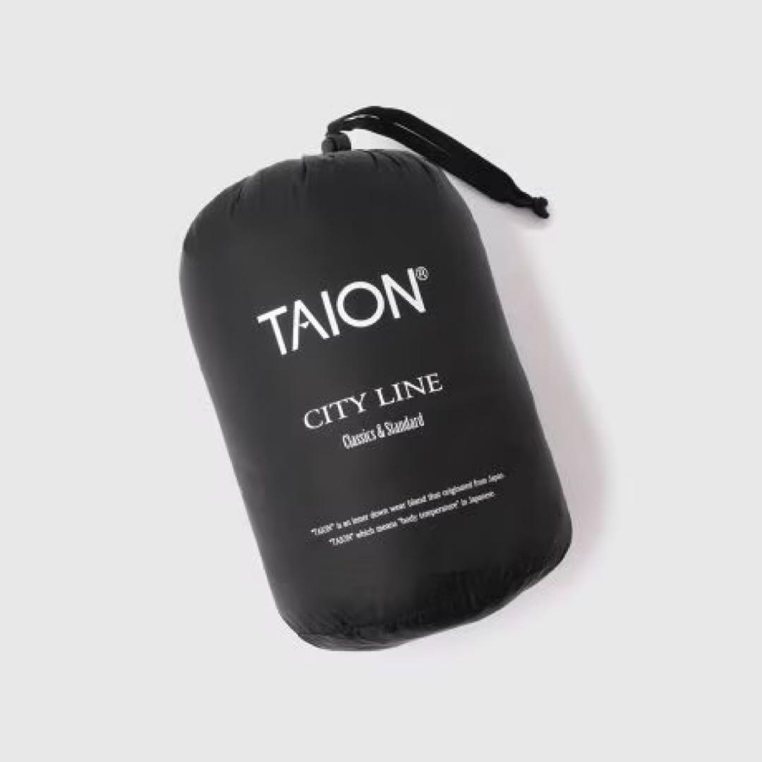 TAION ダウンケープコート