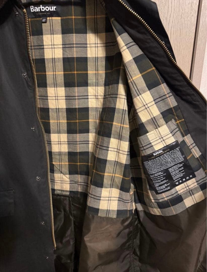 Barbour バーレー OS Wax Burghley MWX1674SG91