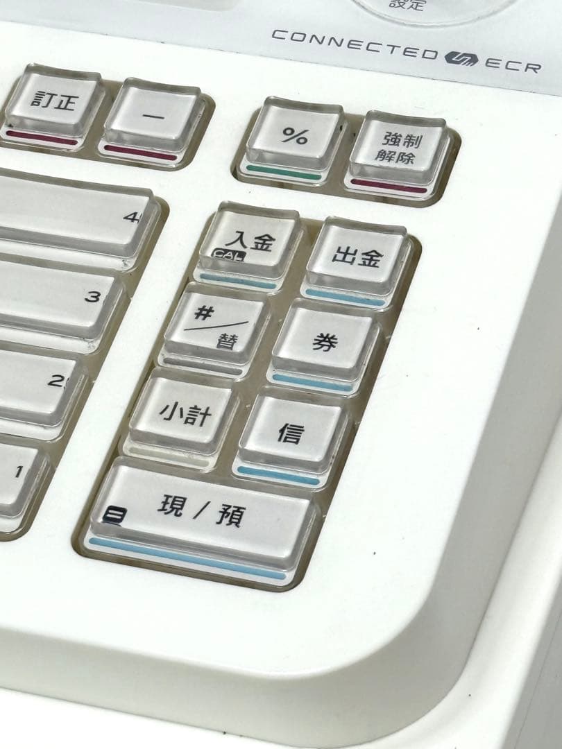 CASIO 電子 Bluetooth対応 カシオ レジスタ SR-G3-WE