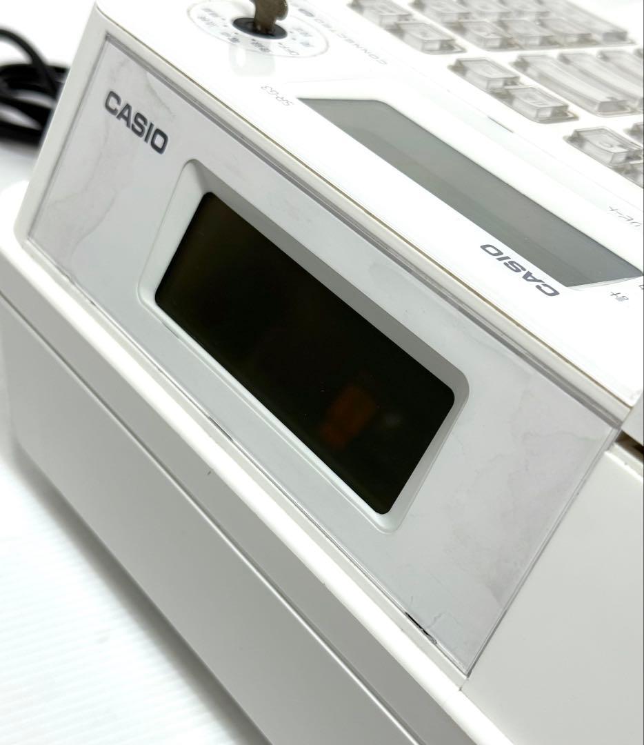 CASIO 電子 Bluetooth対応 カシオ レジスタ SR-G3-WE