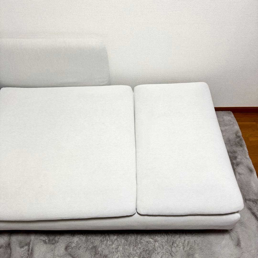 ばなな 【美品/廃盤】IKEA SÖDERHAMN ホワイト 寝椅子