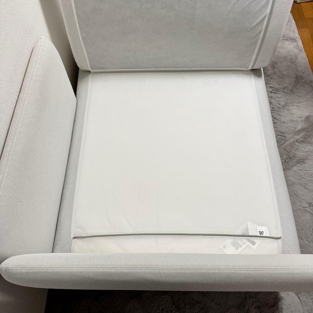ばなな 【美品/廃盤】IKEA SÖDERHAMN ホワイト 寝椅子