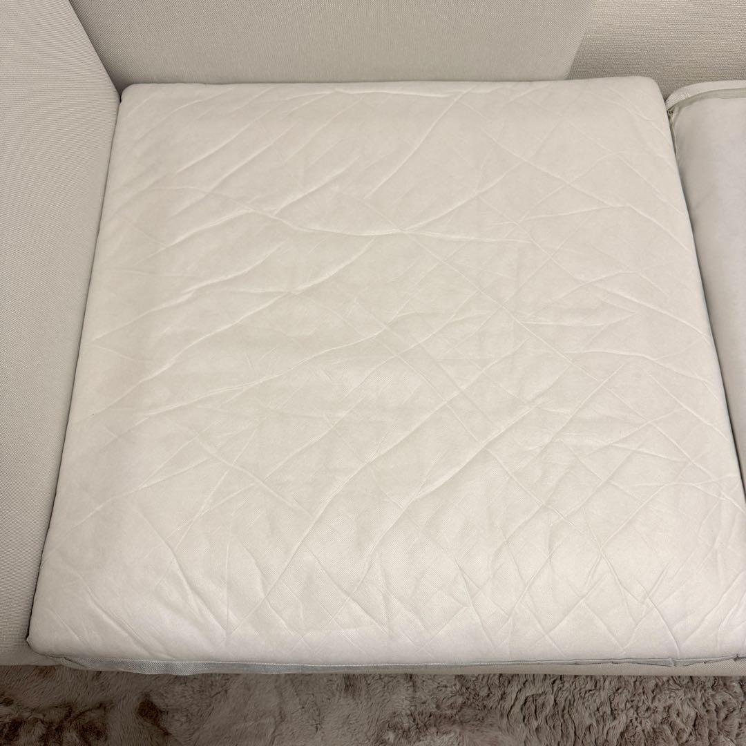 ばなな 【美品/廃盤】IKEA SÖDERHAMN ホワイト 寝椅子
