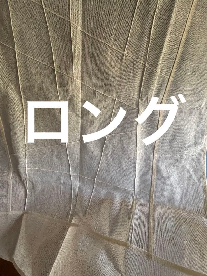 韓国購入 大型 ロング ポジャギ 麻 大きい 大判80×150チョガッポ モシ