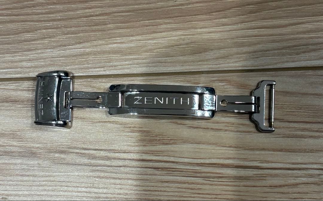 ZENITH ステンレススチール 時計バンドバックル