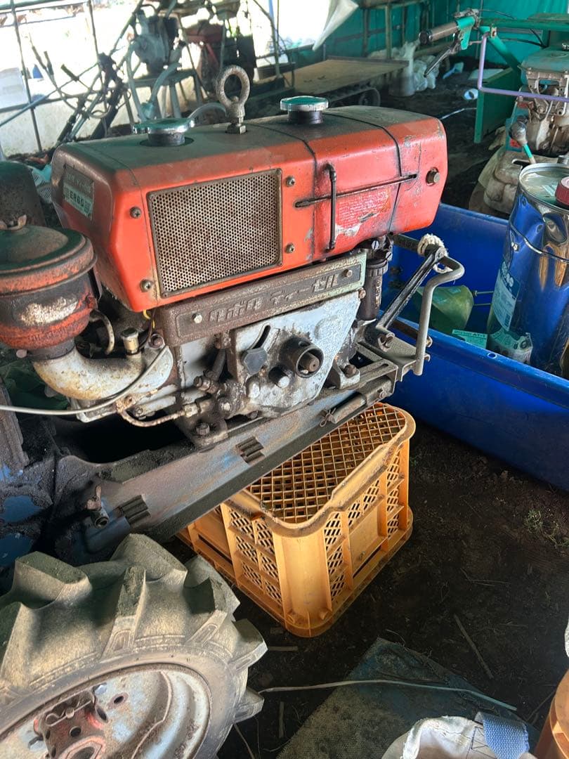 昭和ディーゼル　クボタ KR850 動作絶好調　クランク式　農業　管理機