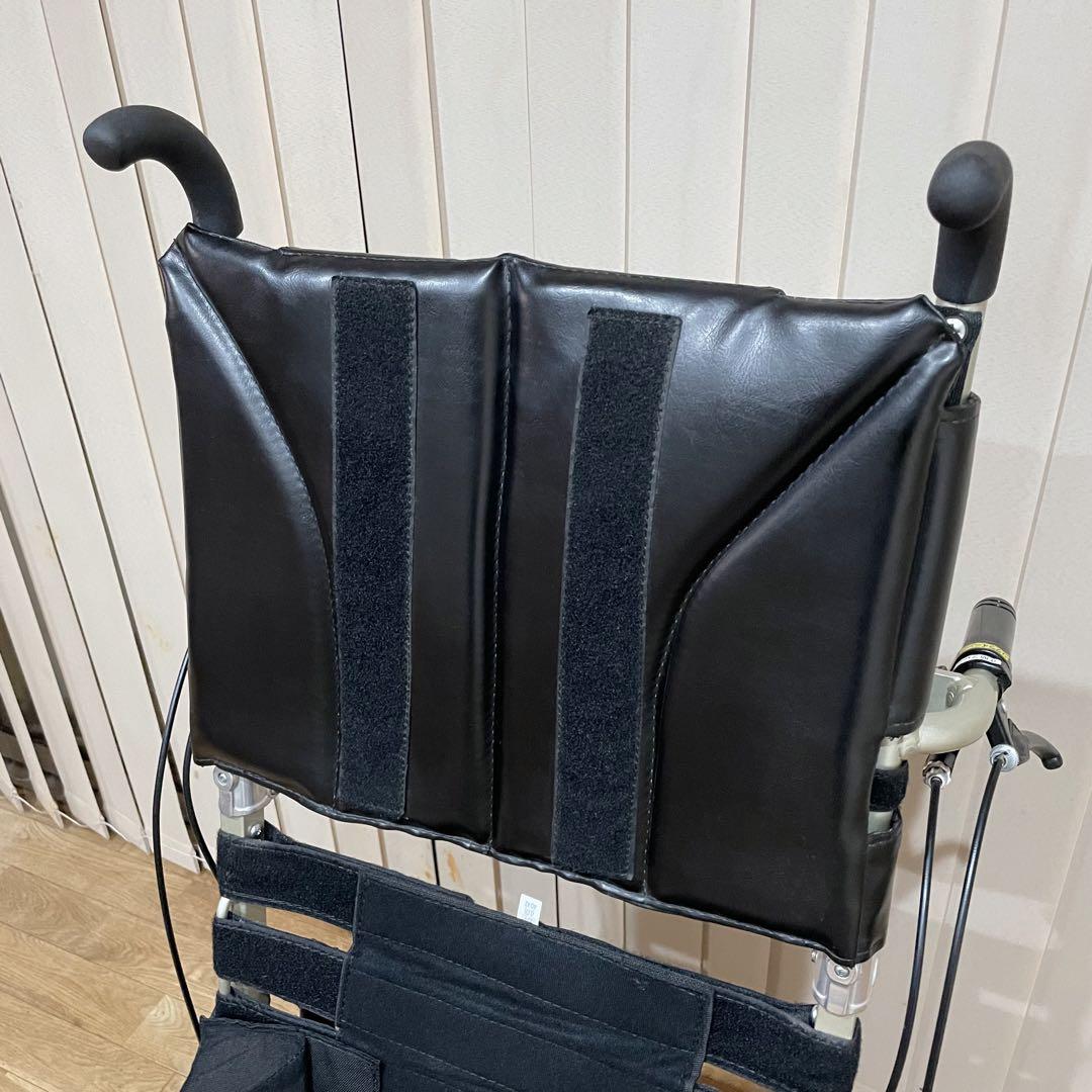 美品　カワムラサイクル リクライニング 介助用車椅子 ティルト KPF16-40