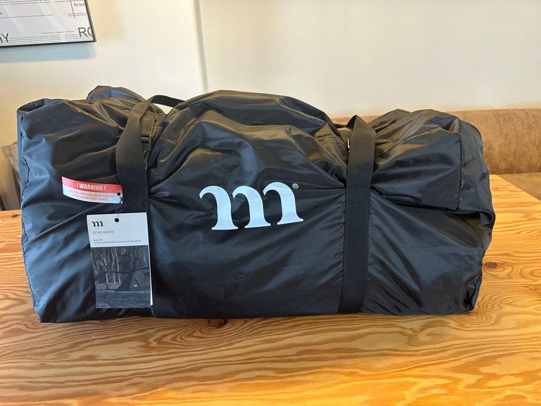 ムラコ muraco ZIZ TENT SHELTER BLACK