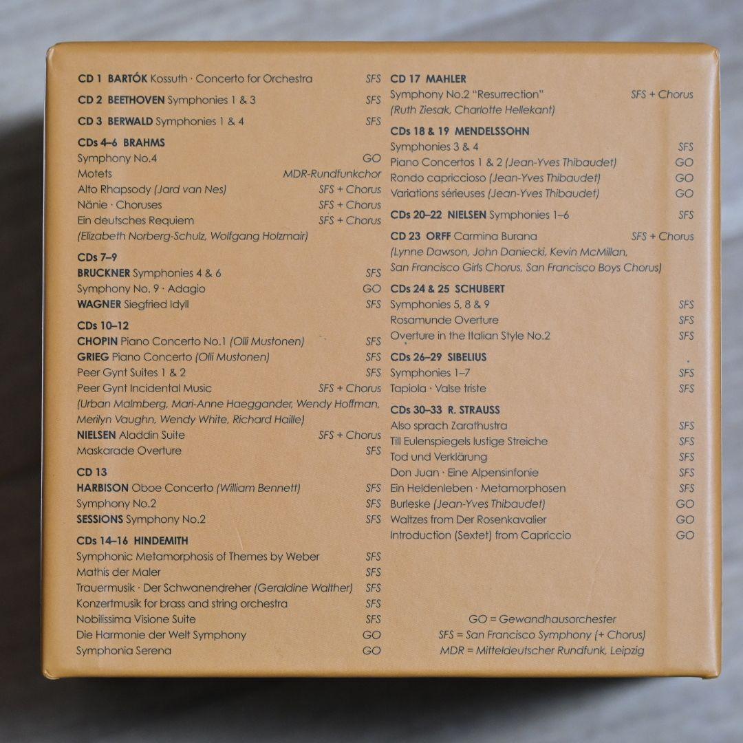 ヘルベルト・ブロムシュテット／デッカ録音全集（33CD）