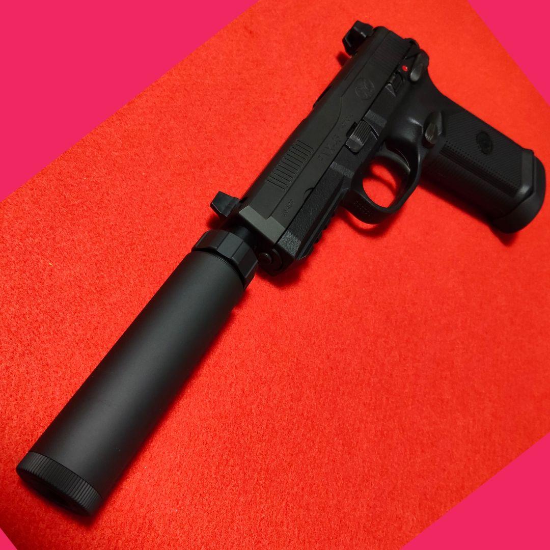 東京マルイ　FNX-45 Tactical ブラック サイレンサー付　ガスブロ