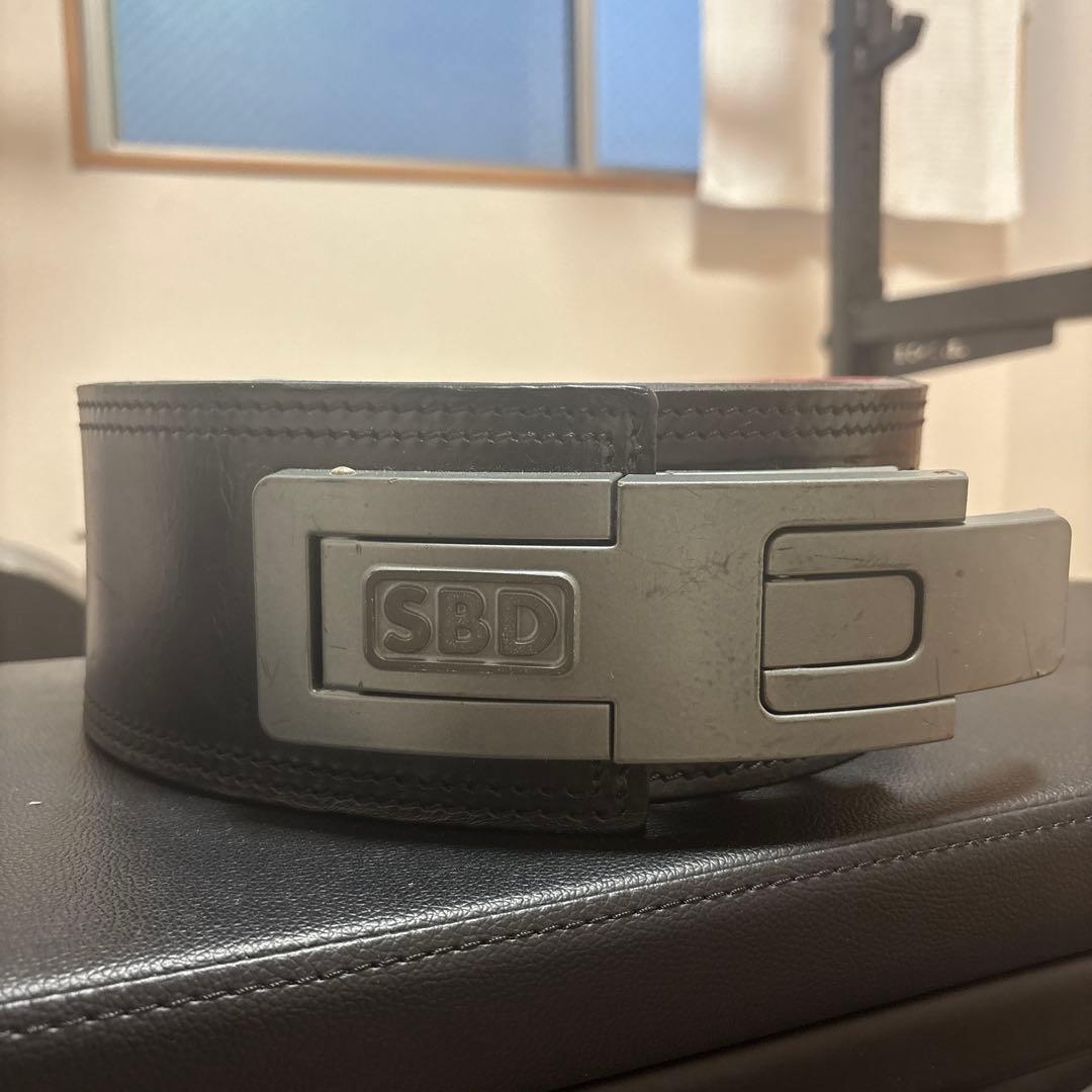 SBD トレーニングパワーベルト ブラック