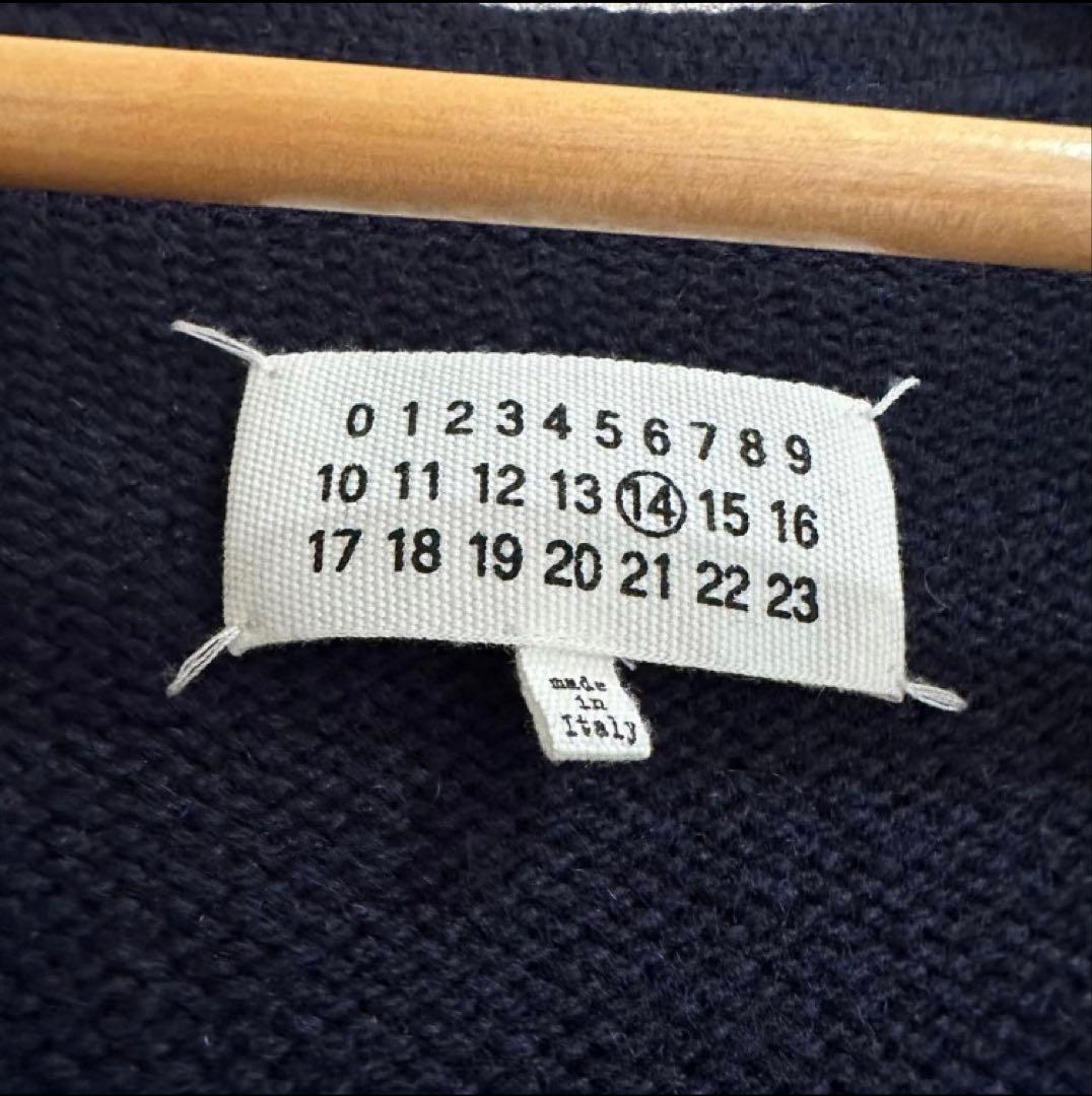 MAISON MARGIELA エルボーパッチカーディガン