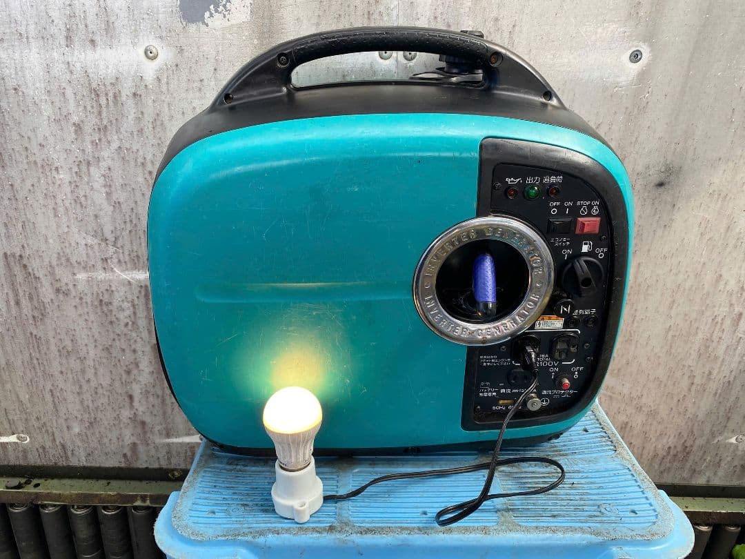 [動作良好・保証付]DENYOインバーター発電機GE-1600SS-IV(40)