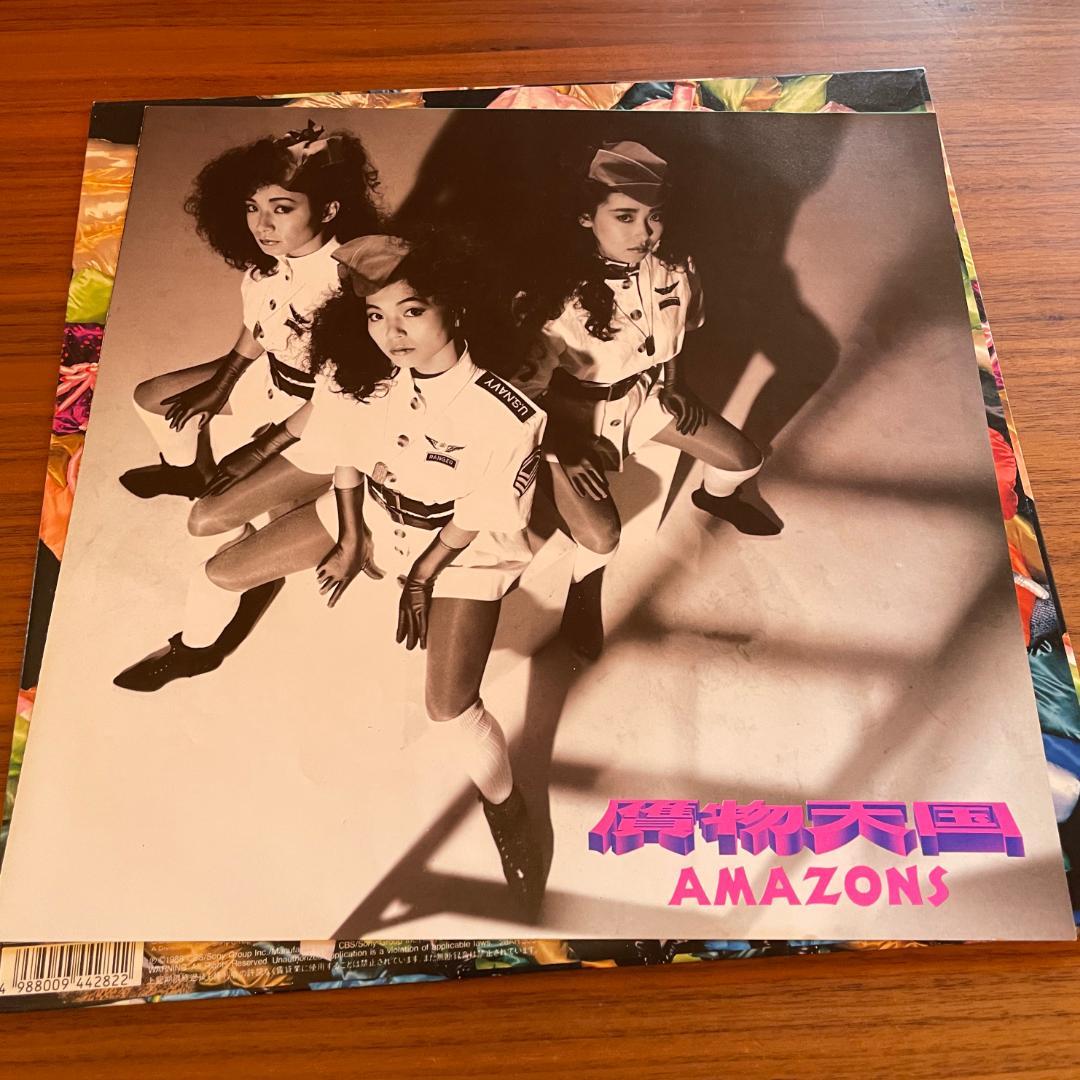 贋物天国 / AMAZONS　12インチレコード
