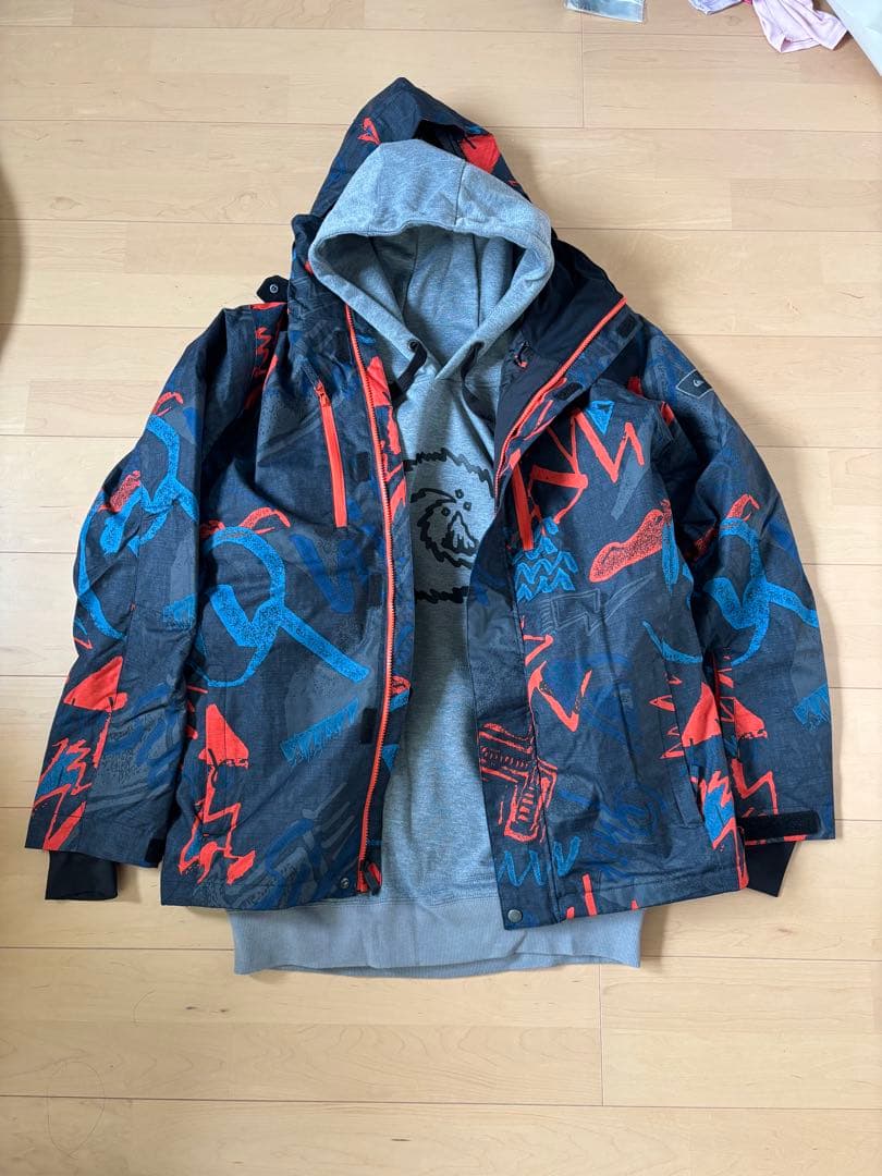 スノーボードウェアセット　QUIKSILVER