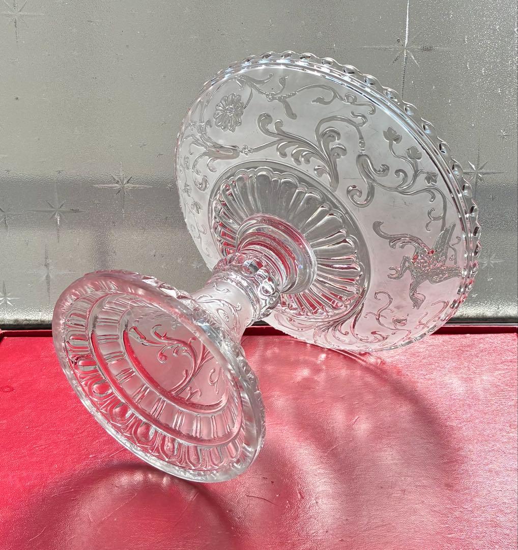 バカラ 鳳凰紋　ルネサンス　コンポート　大型サイズ　逸品