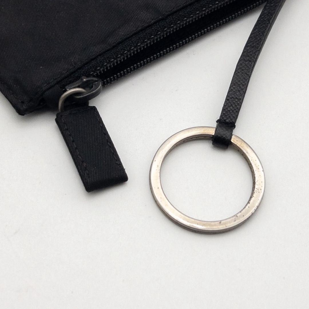 【極美品】PRADA テスートナイロン　ケース　トライアングルロゴ　黒