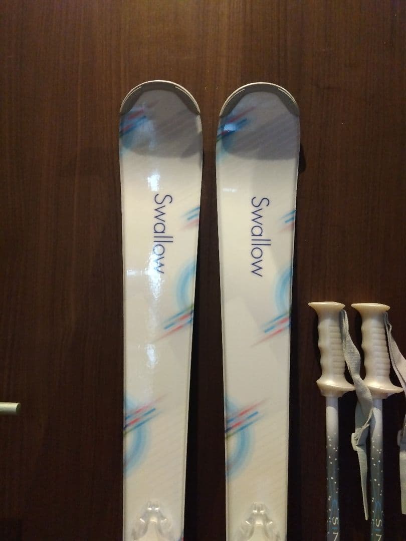 美品/SWALLOW/学生・レディース用/スキーセット/メンテ・WAX済み✔