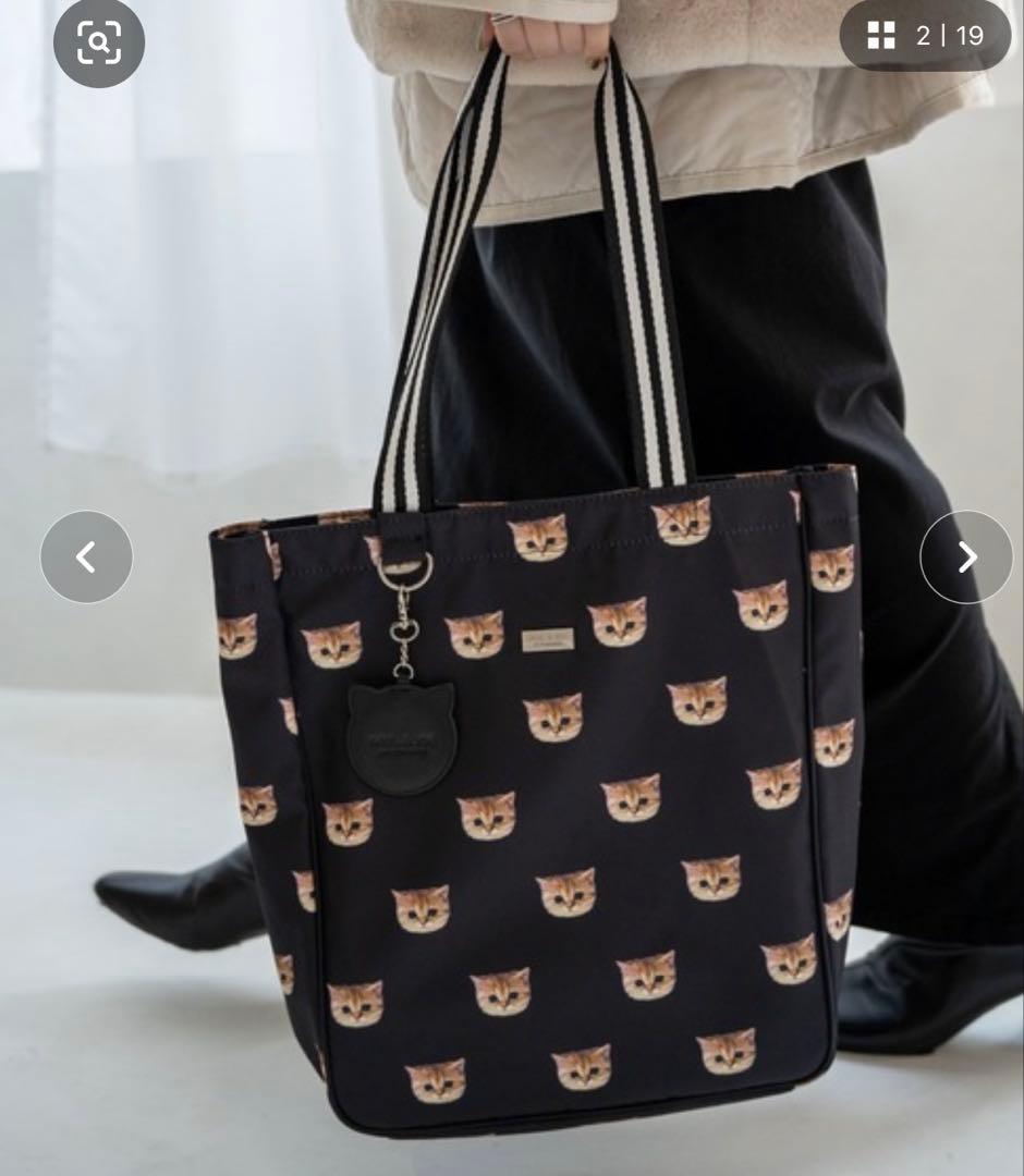 ポール＆ジョー　猫デザイン トートバッグ
