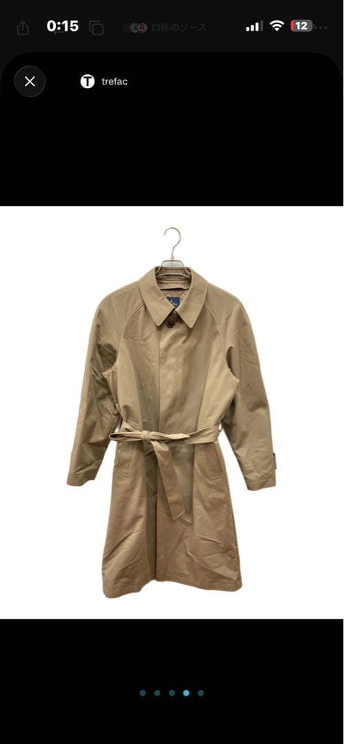 R*n様 Brooks Brothers ライナー付バルマカーンコート M