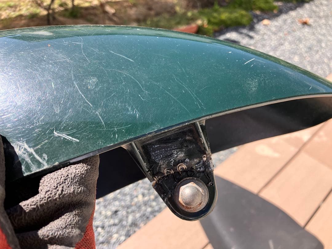 スーパーカブ カブラ シートとリアカウル