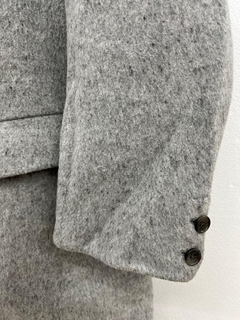 MUJI Labo カシミヤチェスターコート ライトグレー
