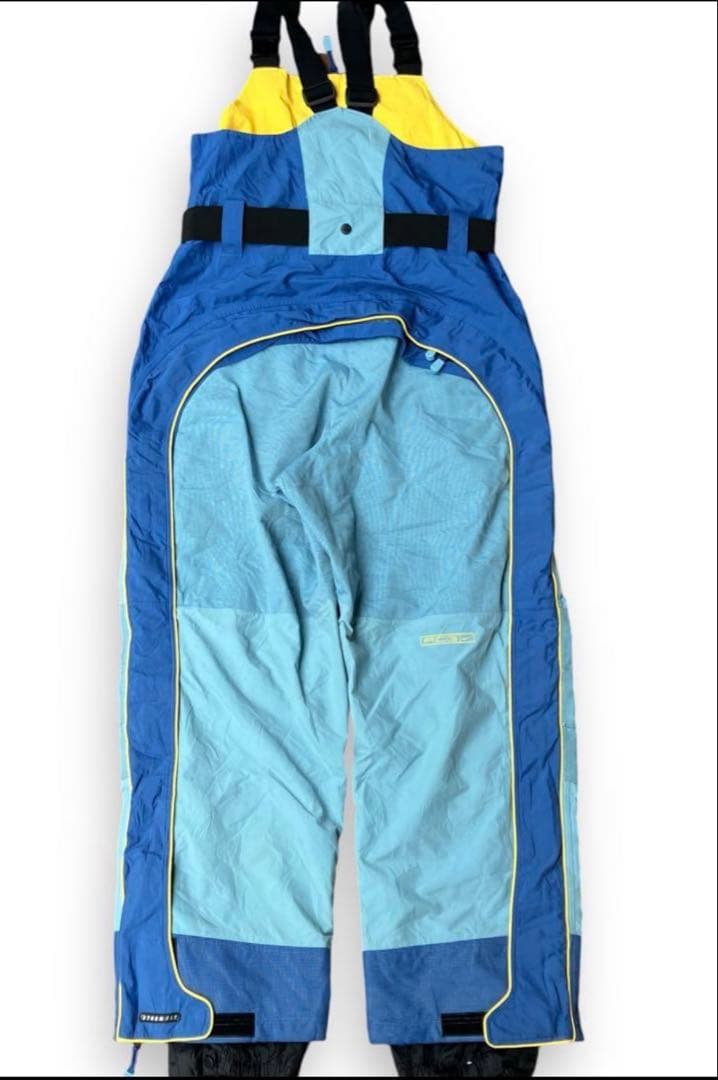 90s ナイキ NIKE ACGナイロンオーバーオール ツナギ ワイドパンツXL