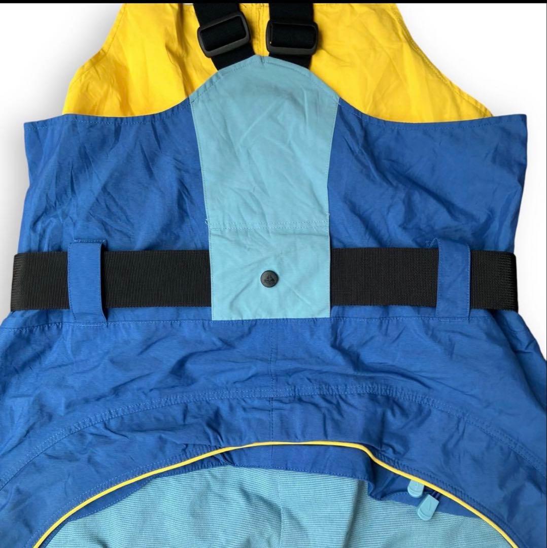 90s ナイキ NIKE ACGナイロンオーバーオール ツナギ ワイドパンツXL