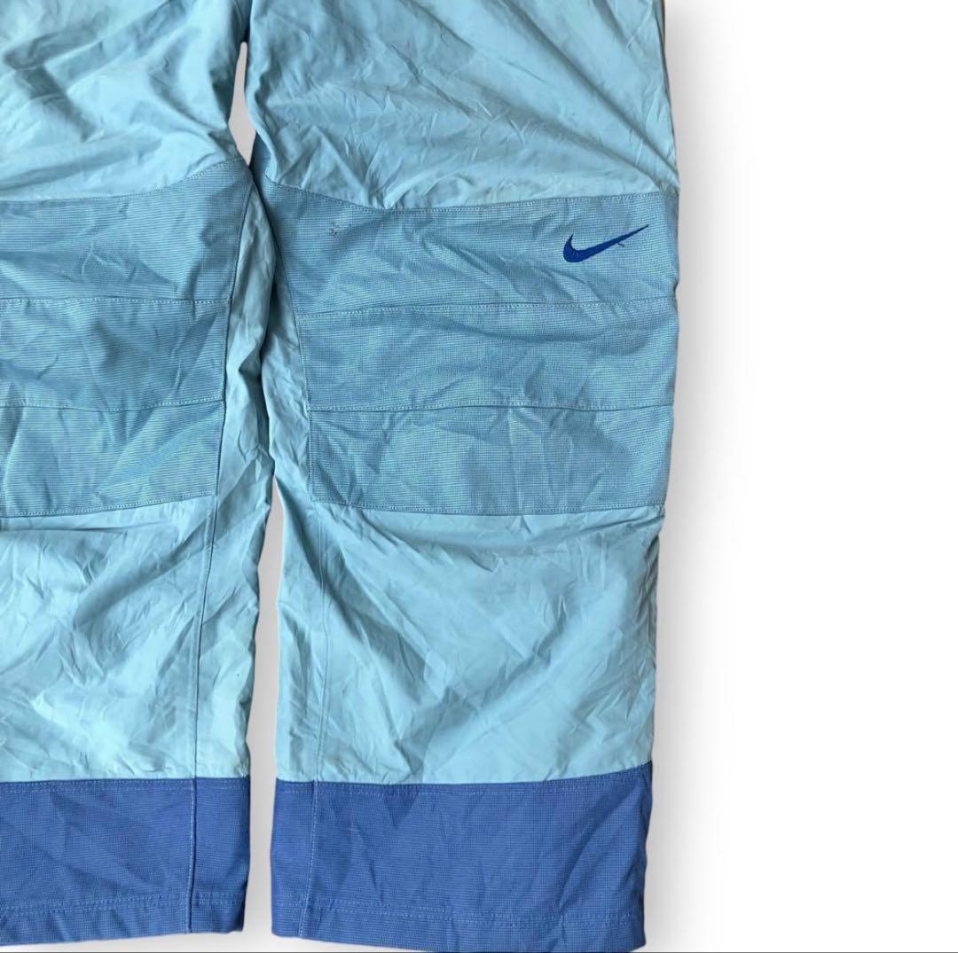 90s ナイキ NIKE ACGナイロンオーバーオール ツナギ ワイドパンツXL