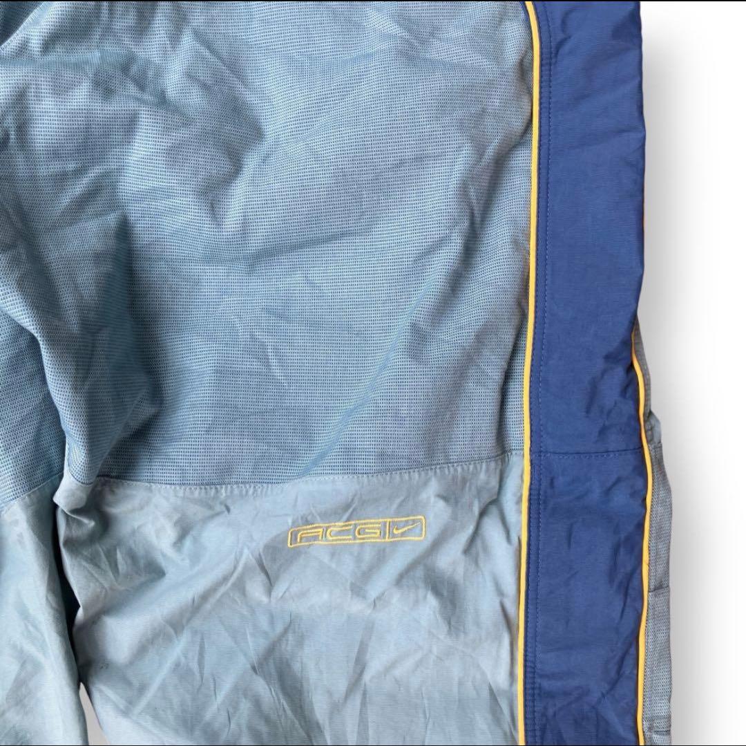 90s ナイキ NIKE ACGナイロンオーバーオール ツナギ ワイドパンツXL