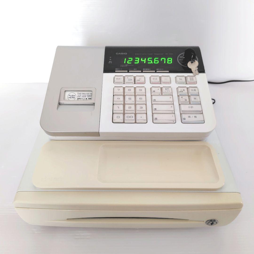 ※専用※【美品】CASIO カシオ 電子レジスター SE-S20 レジ ホワイト