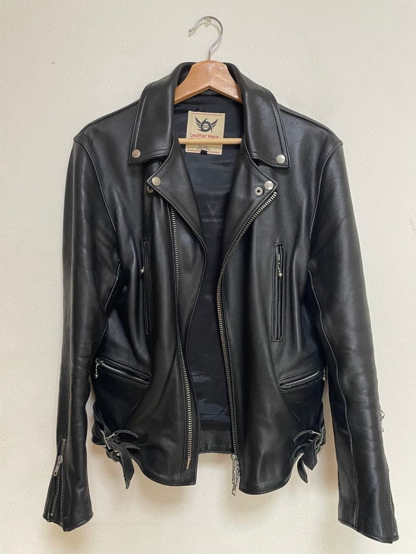 (※専用) 666 Leather Wear ダブルライダース Size 36
